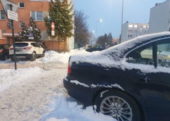 Tarnobrzeg. Służby nadal odśnieżają. Obecny priorytet: chodniki i przejścia dla pieszych