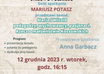 Stalowa Wola: Dziś w kafejce o Witoldzie, Marii i tajnym nauczaniu