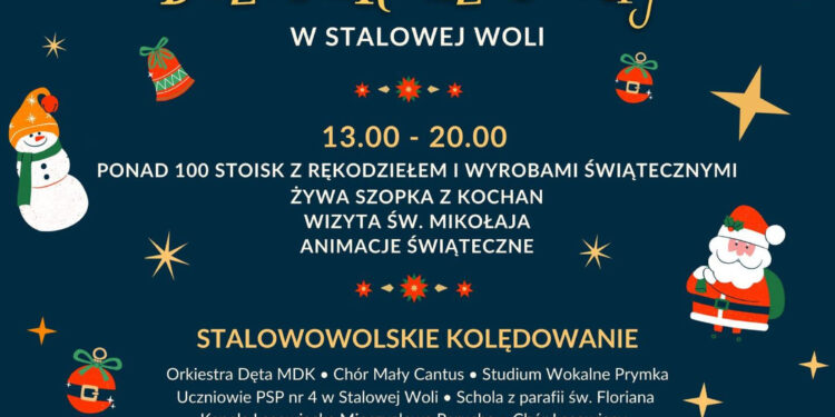 Stalowa Wola: W tę niedzielę Jarmark Bożonarodzeniowy przed MDK