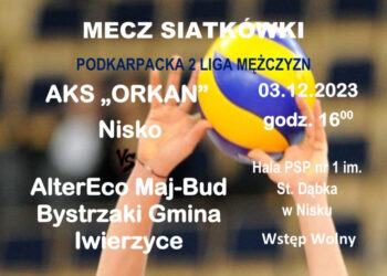 Nisko: W niedzielę siatkarskich emocji dostarczy Orkan