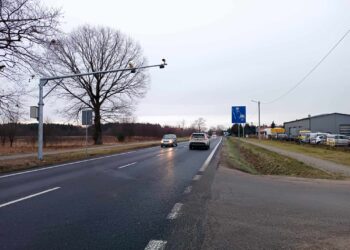 Nowa Dęba. Odcinkowy Pomiar Prędkości już działa