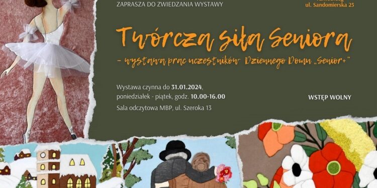 Tarnobrzeg. Twórczość uczestników Dziennego Domu „Senior +”