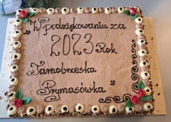 Tarnobrzeg. „Prymasówka” z tortem  w Leliwie