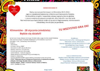 Klimontów: 32 Finał Wielkiej Orkiestry Świątecznej Pomocy.