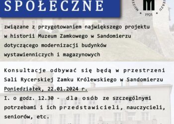 Sandomierz: Konsultacje społeczne w Muzeum Zamkowym.