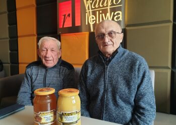 Rozmowa z przedstawicielami Rejonowego Koła Pszczelarzy w Tarnobrzegu