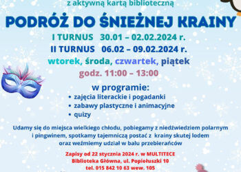 Stalowa Wola: Ruszyły zapisy na ferie w MBP