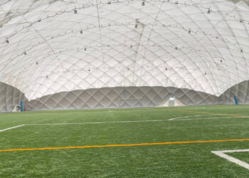 Stalowa Wola: Hala pneumatyczna na PCPN już po odbiorze przez nadzór budowlany