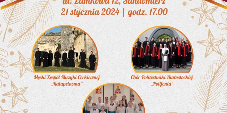 Sandomierz: 10. Koncert Kolęd i Prawosławnych Hymnów Bożego Narodzenia.