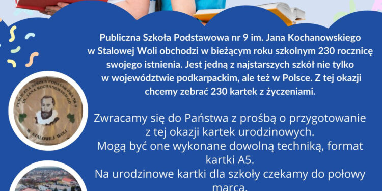 Stalowa Wola: Rozwadowska 'Dziewiątka’ czeka na kartki na swoje 230 urodziny