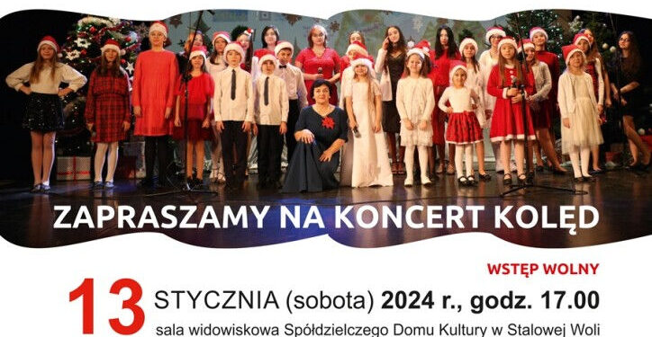 Stalowa Wola: W tę sobotę Koncert kolęd w SDK