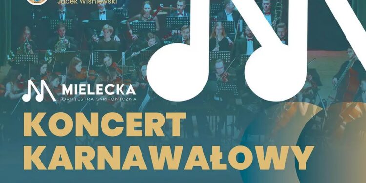 Mielec: Zapraszamy na koncert karnawałowy „Słynne tanga i walce”.