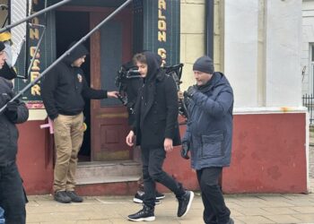 Sandomierz: Ekipa „Ojca Mateusza” kręci kolejne sceny.