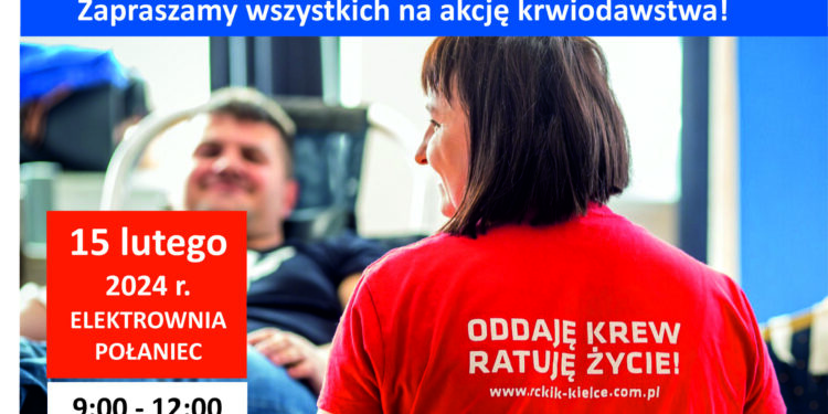 Połaniec: Walentynkowa akcja oddawania krwi