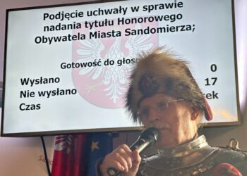 Sandomierz: Karol Bury Honorym Obywatelem Miasta Sandomierza.
