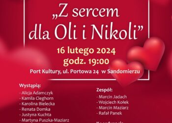 Sandomierz: Charytatywny koncert walentynkowy „Z sercem dla Oli i Nikoli”.