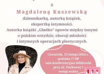 Sandomierz: Spotkanie autorskie z Magdaleną Kuszewską.