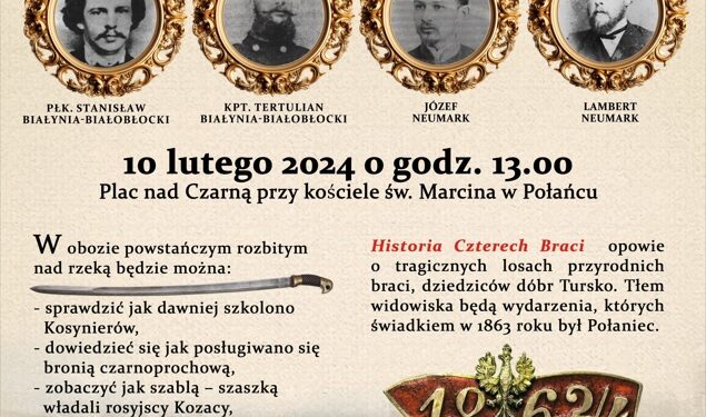 Połaniec: Inscenizacja historyczna przybliży powstanie styczniowe.