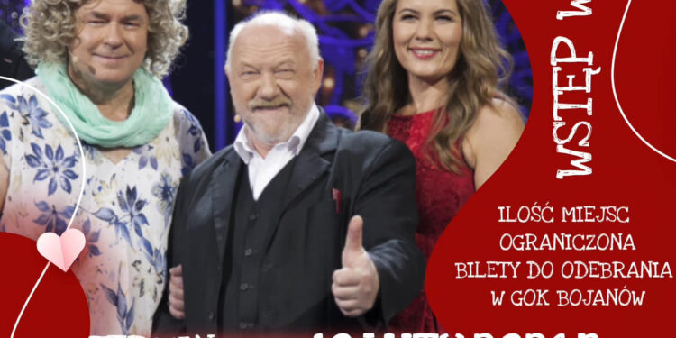 Bojanów: Walentynkowe spotkanie z Kabaretem Koń Polski