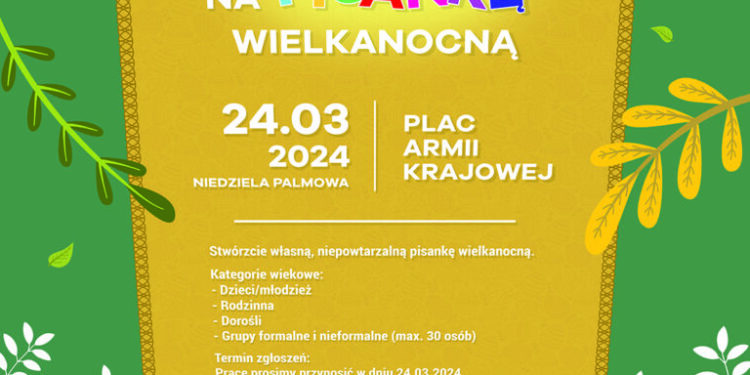 Mielec: Konkurs na Wielkanocną Pisankę…