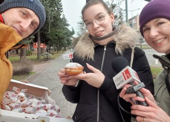 Tarnobrzeg. Rozdaliśmy pączki mieszkańcom