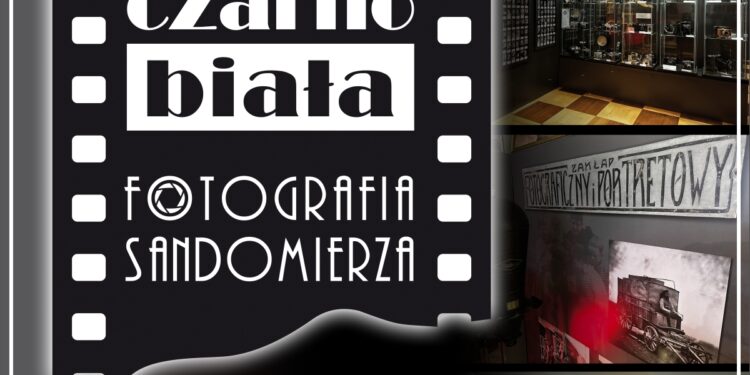 Sandomierz: Wernisaż wystawy „Czarno-biała fotografia Sandomierza” Piotra Kusala.