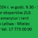 Mielec. Dyżur ekspertów ZUS w Radiu Leliwa
