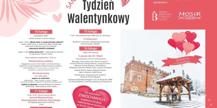Sandomierz: Sandomierski Tydzień Walentynkowy.