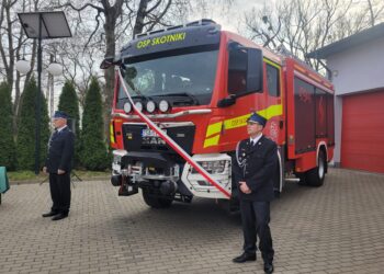 Skotniki: Nowy samochód dla OSP Skotniki i quad dla OSP Złota.