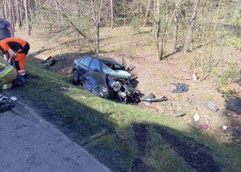 Tarnobrzeg/Grębów: Poważny wypadek na drodze wojewódzkiej nr 871