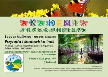 Tarnobrzeg. Będzie o Indiach i ich przyrodzie