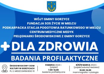 Gorzyce. Mieszkańcu, mieszkanko zbadaj się