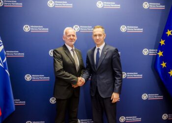 Tarnobrzeg: Prezydent miasta spotkał się z wiceministrem obrony narodowej