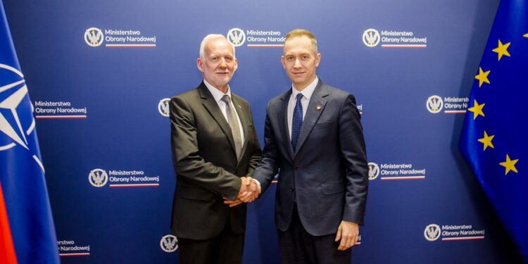 Tarnobrzeg: Prezydent miasta spotkał się z wiceministrem obrony narodowej