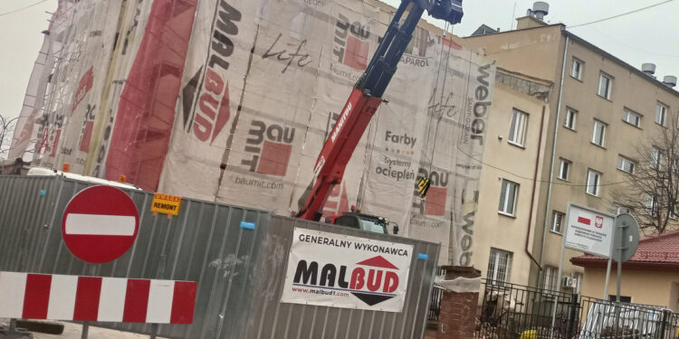 Nisko: W kwietniu ma zostać oddana do użytku siedziba starostwa po rozbudowie