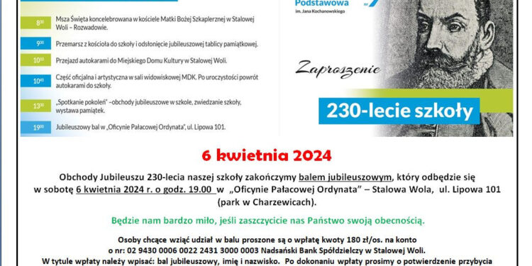 Stalowa Wola: Rozwadowska 'Dziewiątka’ z ponad 1000 kartek na 230 urodziny