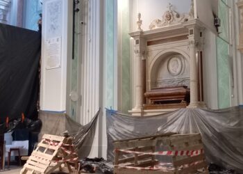 Tarnobrzeg. Remont u Dominikanów