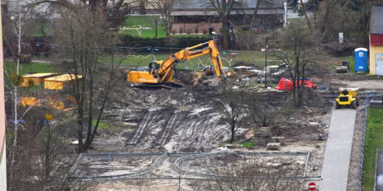 Stalowa Wola: Trwa budowa Ogrodu Zucha