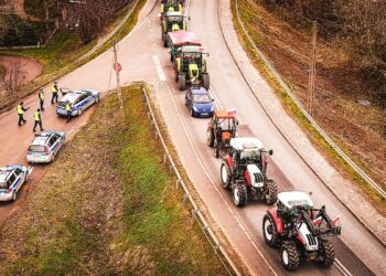 Mielec: Utrudnienia w ruchu w związku z protestem rolników