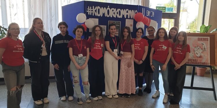 Tarnobrzeg: W LO im. Mikołaja Kopernika zorganizowano akcję rejestracji potencjalnych dawców szpiku