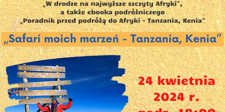 Stalowa Wola: W MBP wyprawa na safari z Robertem Gondkiem