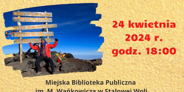 Stalowa Wola: W środę w bibliotece wyprawa na safari z Robertem Gondkiem