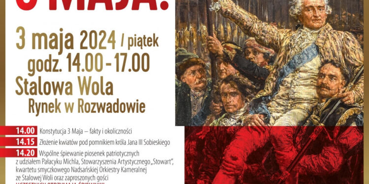 Stalowa Wola: Trzeciomajowe obchody święta narodowego odbędą sie w Rozwadowie