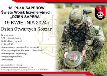 Nisko: Z okazji święta saperów w piątek Dzień Otwartych Koszar