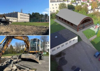 Stalowa Wola: Ruszyły prace przy budowie hali sportowej PSP 1