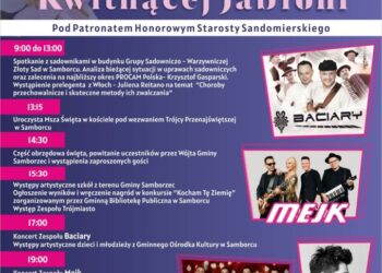 Samborzec: 34. Wojewódzkie Święto Kwitnącej Jabłoni.