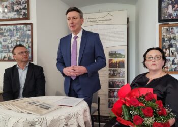 Sandomierz: Dr Roman Chyła zdradzał tajemnice średniowiecznej parafii.