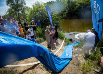 Połaniec. Zarybiali Wisłę