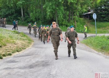 Tarnobrzeg. Klimontów. Maszerują Szlakiem Walk Legionów Polskich