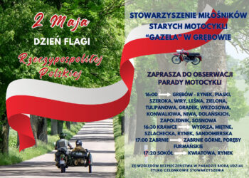 Grębów. Miłośnicy starych motocykli uczczą Dzień Flagi RP